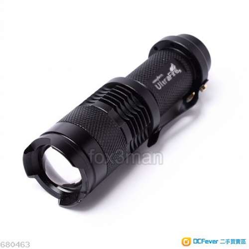 全新超光600LM Q5 LED手电筒 照亮你的黑夜，续航无忧的实用之选